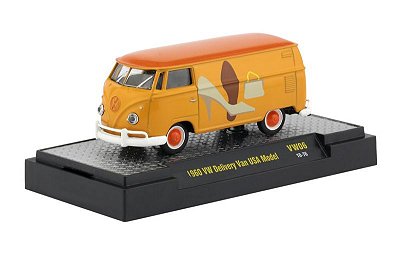 Volkswagen Kombi Delivery Van USA Model 1960 VW06 Auto Thentics M2 Machines 1:64