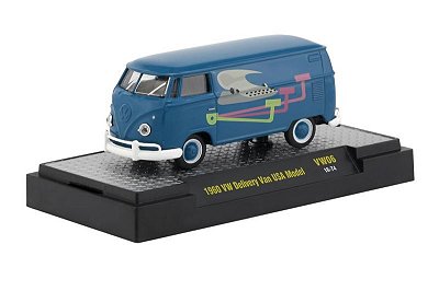 Volkswagen Kombi Delivery Van USA Model 1960 VW06 Auto Thentics M2 Machines 1:64