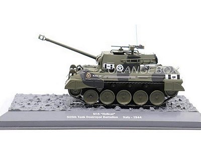 Tanque M18 Hellcat Tank Destroyer Italy 1944 1:43 Motorcity Classics