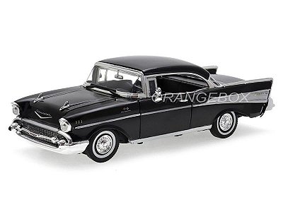 Chevrolet Bel Air 1957 Hard Top Motormax 1:18 Preto