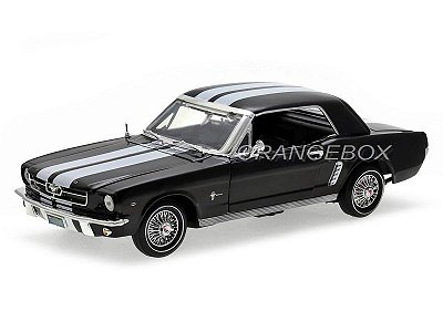 Ford Mustang 1/2 Hard Top 1964 1:18 Motormax Preto