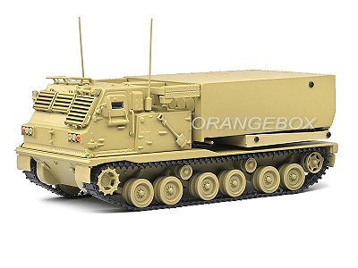 Lança Míssel Vought Corporation M270 A1 Desert Camo 1977 Solido War Master 1:48