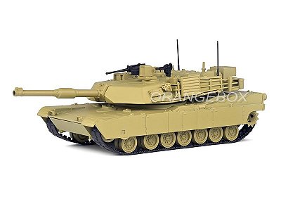 Tanque M1A1 Abrams Chrysler Defence Desert Camo 1972 Solido War Master 1:58