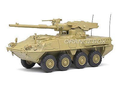 General Dynamics Lan Systems M1128 MGS Stryker Desert Camo 2002 Solido War Master 1:48