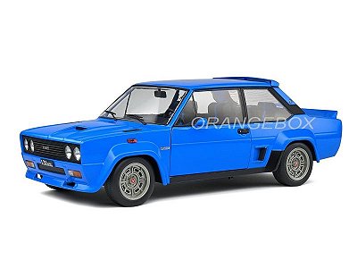 Fiat 131 Abarth 1980 1:18 Solido Azul