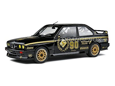 BMW E30 M3 1990 Edição 90º Aniversário 2022 1:18 Solido Preto