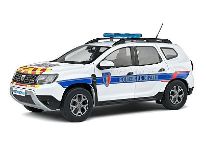 Dacia Duster Ph.2 2021 Polícia Municipal 1:18 Solido Branco