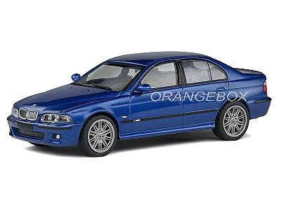 BMW M5 (E39) 5.0 V8 32V 2003 1:43 Solido Azul