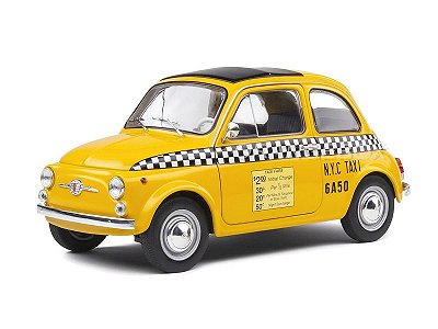 Fiat 500 Taxi Nova Iorque 1965 1:18 Solido