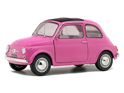 Fiat 500 1969 1:18 Solido Rosa