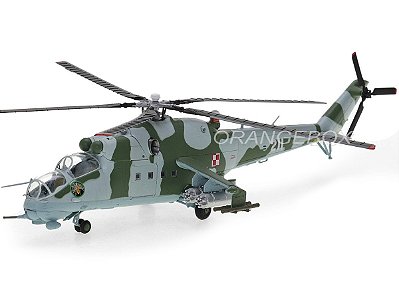 Helicóptero Mi-24 Poland Air Force 1:72 Easy Model