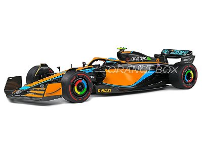 Fórmula 1 McLaren MCL36 Lando Norris Gp Emilia Romagna 2022 1:18 Solido