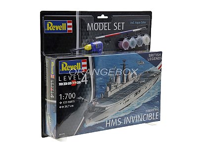 Model Set Navio HMS Invincible 1:700 Revell