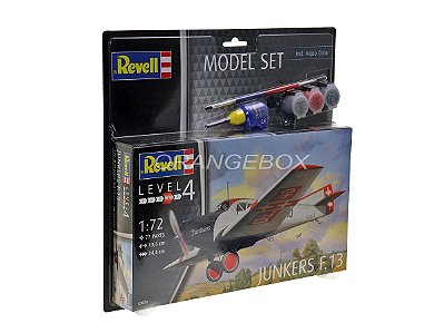 Model Set Avião Junkers F.13 1:72 Revell