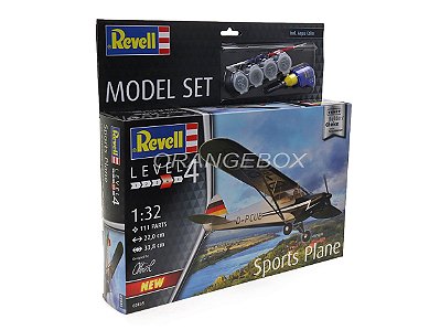 Model Set Avião Sports Plane 1:32 Revell