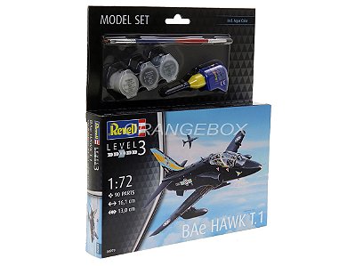 Model Set Avião Bae Hawk T.1 1:72 Revell