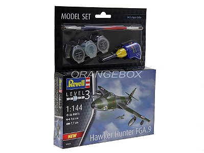 Model Set Avião Hawker Hunter FGA.9 1:72 Revell