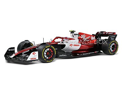 Fórmula 1 Alfa Romeo C42 Guanyu Zhou Gp Canada 2022 1:18 Solido