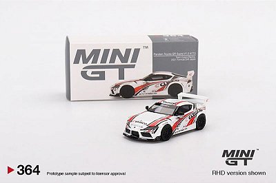 Pandem Toyota GR Supra V1.0  Team Cusco Racing 2021 Fórmula Drift Japão 1:64 Mini GT