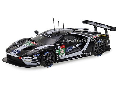 Ford GT 24H LeMans 2019 1:43 Ixo Models Preto