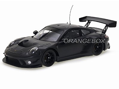 Porsche 911 GT3 R Plain Body Version 1:18 Ixo Models Preto