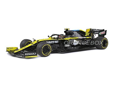 Fórmula 1 Renault R.S. 20 British Grand Prix 2020 1:18 Solido