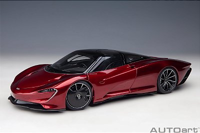 McLaren Speedtail 1:18 Autoart Vermelho