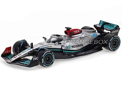 Fórmula 1 Mercedes Benz W13 AMG Petronas 2022 George Russell 1:43 Bburago