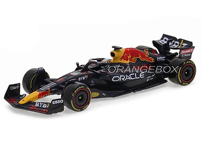 Fórmula 1 Red Bull RB18 2022 Max Verstappen 1:43 Bburago c/ Display e Piloto