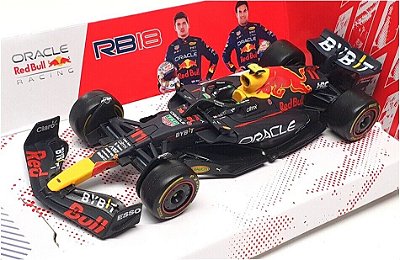 Fórmula 1 Red Bull RB18 2022 Sergio Perez 1:43 Bburago