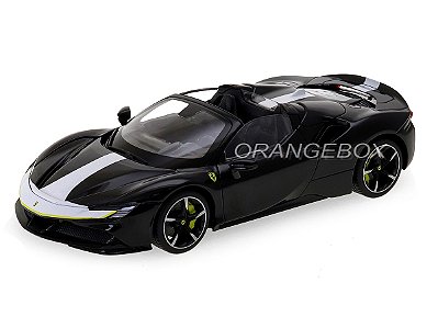 Ferrari SF90 Spider Assetto Fiorano 2021 1:18 Bburago Signature Preto