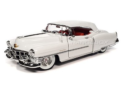 Cadillac Eldorado Soft Top 1953 1:18 Autoworld Branco