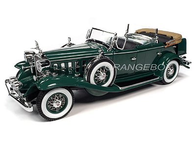 Cadillac V16 Sport Phaeton 1932 1:18 Autoworld Verde