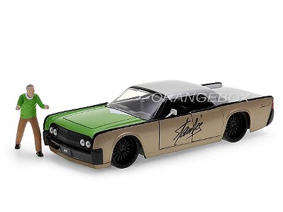 Lincoln Continental 1963 + Figura Stan Lee 1:24 Jada Toys