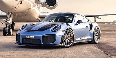 Porsche 911 (991.2) GT2 RS 2021 1:18 GT Spirit Azul