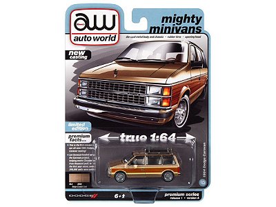 Dodge Caravan 1984 Release 1A 2023 1:64 Autoworld Premium
