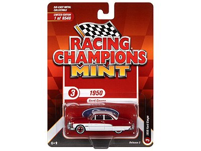 Ford Coupe 1950 Release 2 2022 1:64 Racing Champions Mint