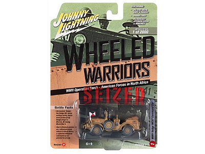 Dodge WC57 Command Car WWII Release 1B 2021 1:64 Johnny Lightning Militar