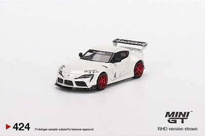 Toyota GR Supra V1.0 Pandem 1:64 Mini GT Exclusive USA