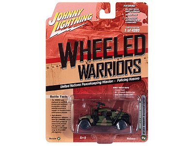 HUMVEE 4-CT Armored Fastback M1025 Release 1A 2021 1:64 Johnny Lightning Militar