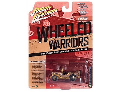 Jeep Willys MB WWII Release 1A 2021 1:64 Johnny Lightning Militar