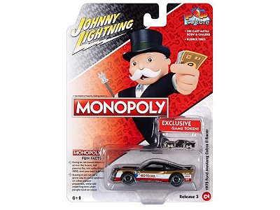 Ford Mustang Cobra II Racer Monopoly 1975 Release 3 2021 1:64 Johnny Lightning Pop Culture