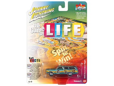 Chevy Station Wagon 1965 Game of Life Release 4 2022 1:64 Johnny Lightning Pop Culture