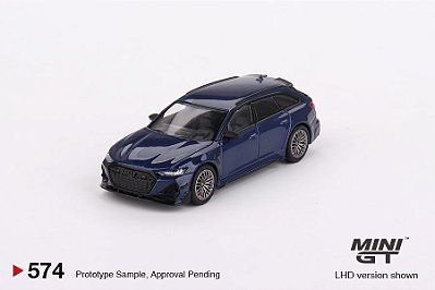 Audi ABT RS6-R Navarra 1:64 Mini GT Azul