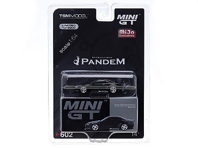 Nissan Silvia (S15) Rocket Bunny 1:64 Mini GT Preto