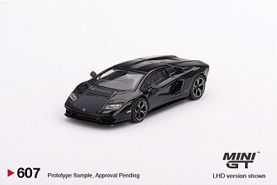 Lamborghini Countach LPI 800-4 1:64 Mini GT Preto