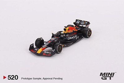 F1 Red Bull Racing RB18 Max Verstappen 2022 Abu Dhabi Grand Prix Winner 1:64 Mini GT