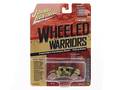 CHASE HUMVEE 4-CT Armored Fastback M1025 Release 1A 2021 1:64 Johnny Lightning Militar
