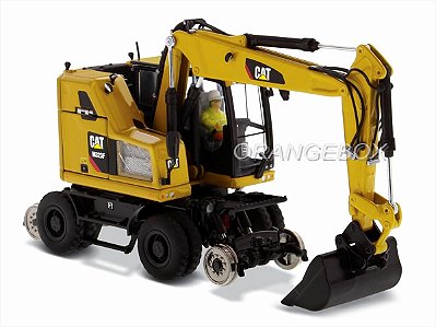 Escavadeira Ferroviária Caterpillar M323F 1:50 Diecast Masters