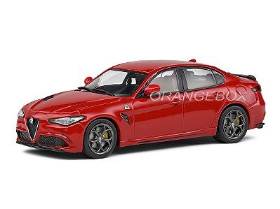 Alfa Romeo Giulia Quadrifoglio 2019 1:43 Solido Vermelho